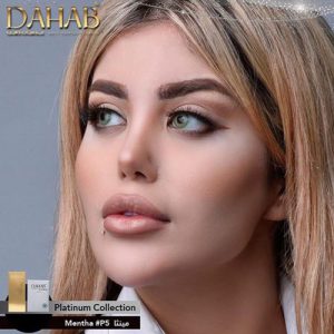 لنز چشم رنگی دهب منثا Dahab mentha