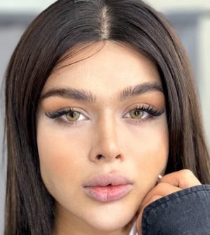لنز رنگی سالانه آیس کالر لاکچری کارامل ICE COLOR LUXURY CARAMEL