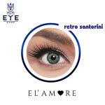 لنز رنگی سالانه الامور رترو سانتورینی ELAMORE RETRO SANTORINI